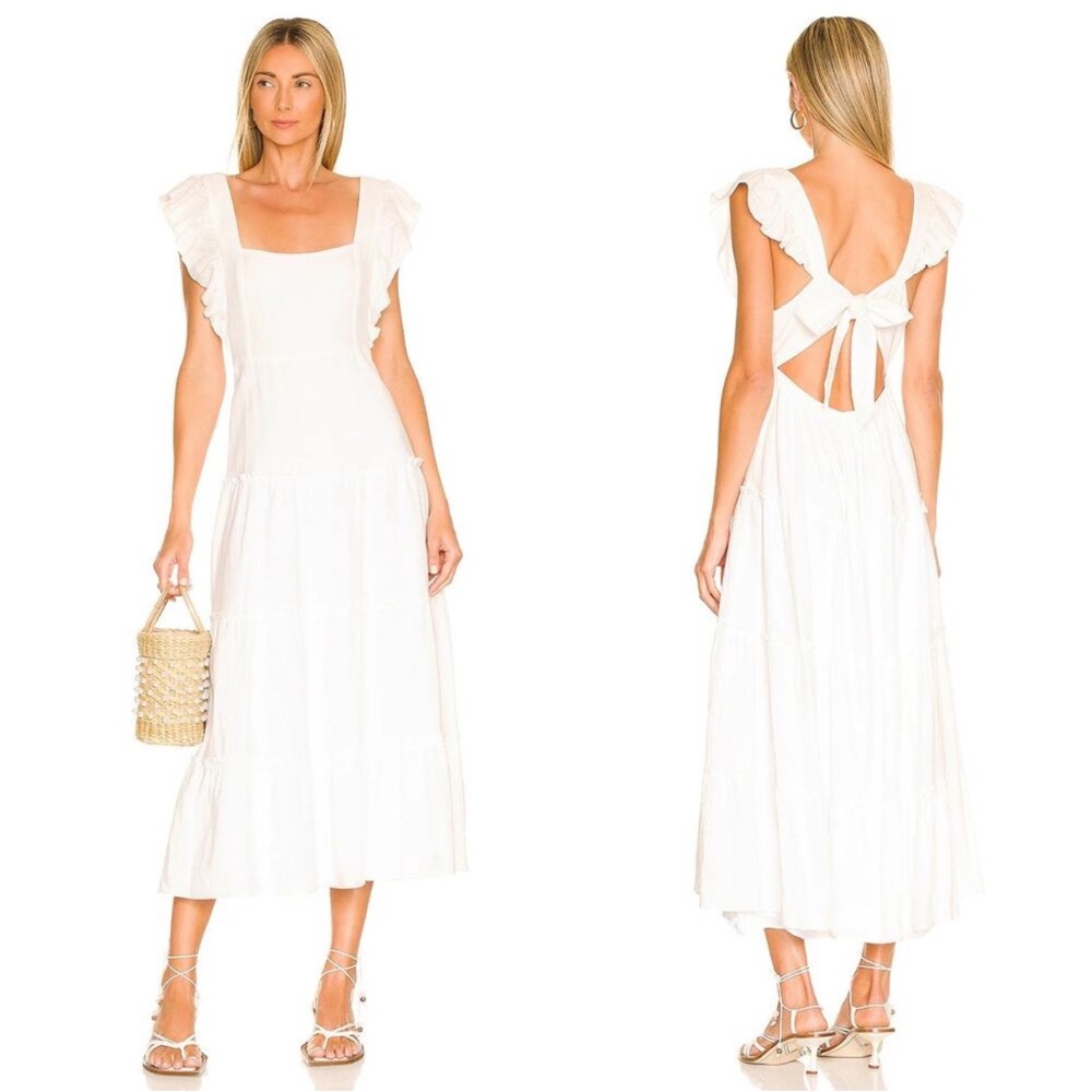 Show Me Your MuMu Lovely Midi Dress Size L